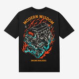 MW Engine Black Tee