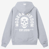 MW Skull Grey Hoodie